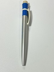 2 Vintage Viagra Pens Pfizer Drug Promotional Blue Gray Pharmaceutical