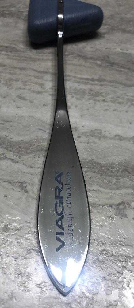 Logo “VIAGRA” Neurology Exam Reflex Hammer Sturdy Hard Head Gets The Job Done