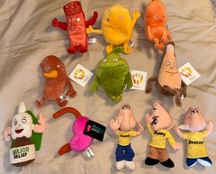 Lot Of 11 Pharmaceutical Advertising Plush Actos Prevacid Diabetes Congestion