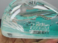 Lidoderm Lot Liquid Tape Dispenser Bottle & iSlice Drug Rep Pharmaceutical Promo