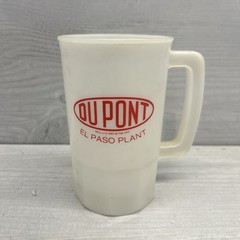 EL PASO Plant DUPONT Vintage Collectible Plastic Mug