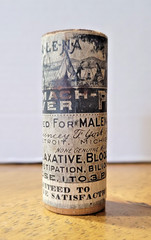 Vintage RX medicine cylinders – TUMS, Lydia Pinkham dispenser plus