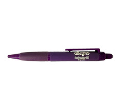 Allegra DRUG REP eye-catching chunky pen – RAISED LOGO – Collectible NON WORKING