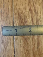 VINTAGE ‚CHLOROMYCETIN ANTIBIOTIC 12 INCH ADVERTISING RULER – TAPE MEASURE