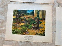 A HISTORY OF PHARMACY IN PICTURES by Parke, Davis & Co. Set of 6 Prints