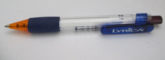 LYRICA Promotional Pen Plastic Medium Weight – Rubberized Grip – Writes