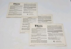 1967 Pharmaceutical Advertising – Coins of Medicine – Marax – Pfizer – Lot of 3