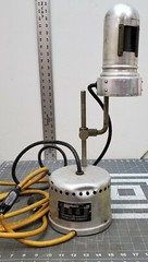 VINTAGE SODIUM LAB ARC Polariscope Light Source General Electric Vapor Lamp Comp