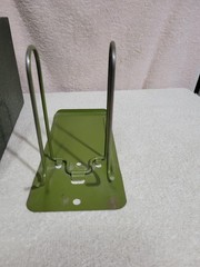 VINTAGE METAL TALBOTT PRESCRIPTION FILE BOX AURORA, ILLINOIS