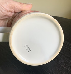 Xanax Mug Ceramic Vintage 1990’s Pharmaceutical Advertising Tablets Alprazolam