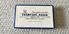 NOS Christiansburg Virginia Pharmacy Pill Box Thompson Hagan Pharmacy