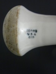 Vintage Used Coors USA Lab Mortar 522-00 and Pestle 000 Set, #2