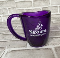 Nexium the Purple Pill AstraZeneca AZ Pharmaceutical Advertising Promotional Mug