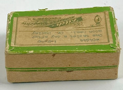 1940 Prescription Medicine Pill Box Fitch Murray Drug Store Concord NH Vintage