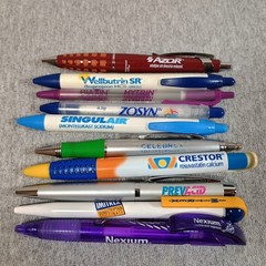 Pharmaceutical Drug Rep Pen Lot of 10 Advertising Promo Metal & Plastic