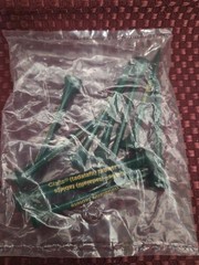 10 Vintage Drug Rep Promotional Golf Tees „Cialis“ Wooden New In Package
