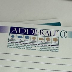 Lot Of 2 Vintage ADDERALL Note Pads Drug Rep Swag Pharmaceutical -Shire