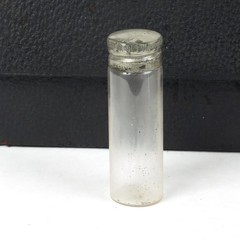 Antique Doctor Travel Medical Kit Apothecary Leather Case Empty Vials