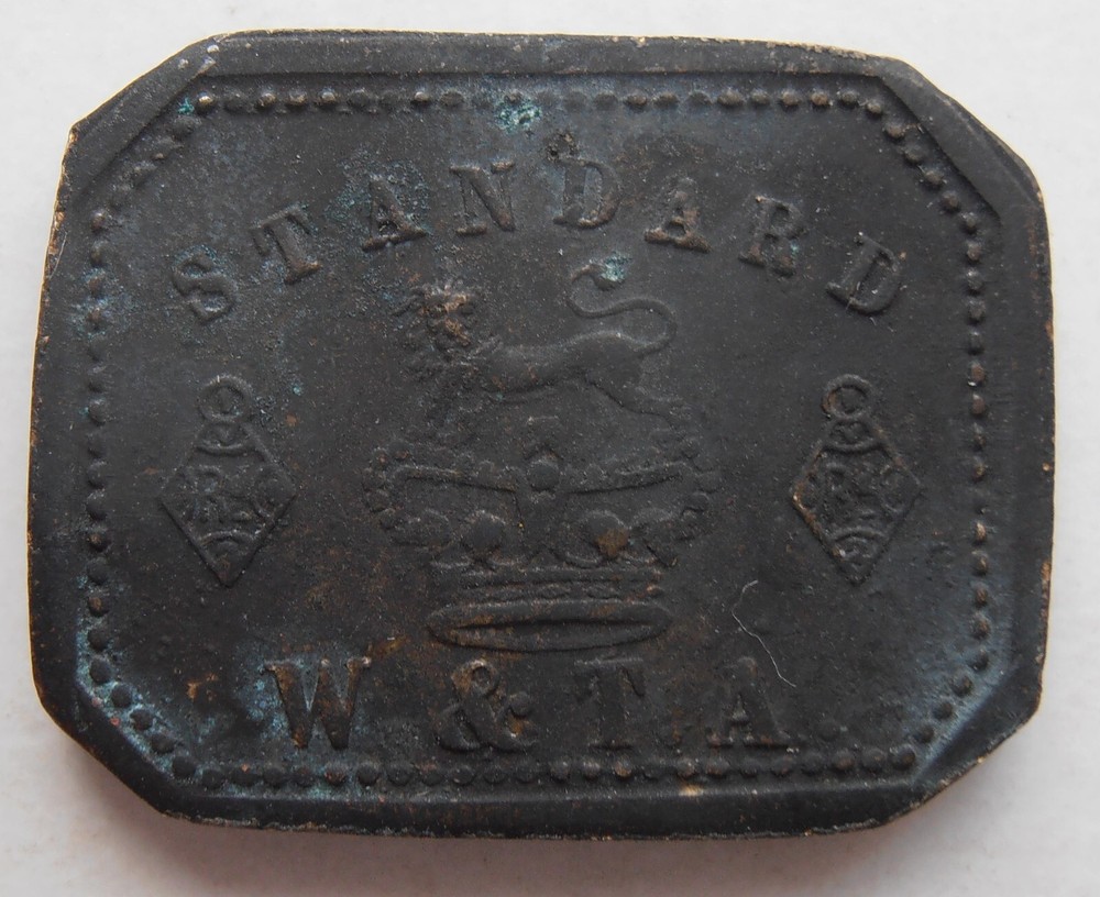Victorian Two Drams Apothecary Weight Standard W&TA