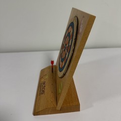 Vintage Takeda Pharma Rep Sales Actos Pioglitazone Mini Wood Desk Top Dart Game