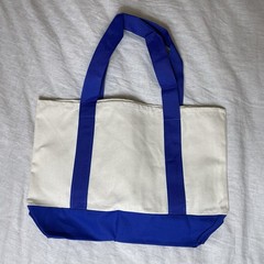 Claritin Pharmaceutical Drug Advertising Canvas Tote Bag Vintage 90s Made In USA