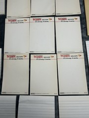 Lot of 18 Pharmaceutical Drug Memo Note Pads – Medicine – Advertising