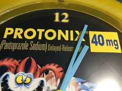 Protonix Wall Clock Pharmaceutical Collectible Drug Rep Janssen Ortho Mcneil