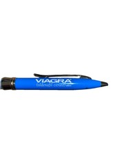 VIAGRA Medical Drug Rep Pharmaceutical Pen Heavy Metal Collectible Advertising