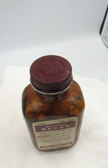 BW – 1950’s Parke, Davis & CO Kapseal Rucon Detroit Mich 4 1/2 “ Medicine bottle