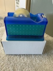 Drug Rep Colorful Clear Tape Dispenser Floating Bottles Rare Brand New
