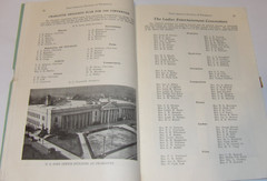 VTG 1940 DRUGGIST CONVENTION SOUVENIR BOOK! CHARLOTTE, NC! ADS/HOTELS/PICTURES!
