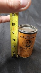 Doctor Jackson’s Anti-Acid Powder Zanesville Ohio New Old Stock Container