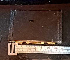 Rare 1980’s „ZIAC“ Pharmaceutical Black Miniature Briefcase Business Card Holder