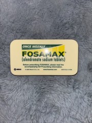 FOSAMAX Pharmaceutical Drug Rep promo Magnetic Clip Vintage Collectible