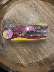 AMBIENCR Pink and Yellow Tape Dispenser with Tape and Box