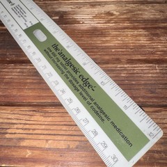 Vintage 1978 Phenaphen 650 w Codeine Drug Rep Ruler Pharmaceutical Medical Promo