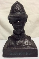 Vintage The Oxford Bobby Bust Statue Bristol Laboratories 1977 Tegopen Syracuse