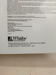 Lortab 7.5/500 Clipboard Advertising Rare Vintage Whitby Pharmaceuticals 1993