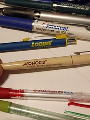 Pharmaceutical Pens Drug Rep Lot of 36 Symbyax, Lodine, Centrax, Claritin & More