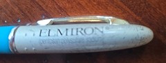 Elmiron Heavy Metal Pen Vintage Pharmaceutical Drug Rep Promo – WRITES!