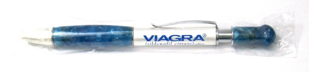 Drug Rep VIAGRA Collectible Heavy Metal Pen RARE