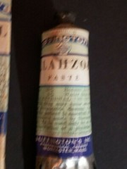 Vintage Buffington’s Allahzol Paste Tube And Box Worchester Mass Drug Pharma