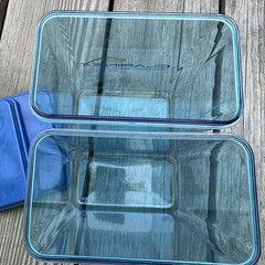 Drug Rep Clarine x Rectangle 7x2x5 Approx Canister Lid Doctor Medical Exam Room