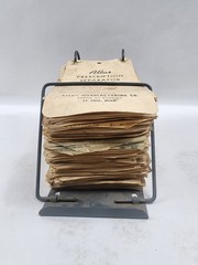 Prescription Atlas Rx Pad Paper Apothecary Druggist Pharmacy Medicine 1938 1939
