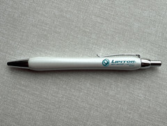 Lipitor Pharmaceutical Pen Pearl White And Chrome Drug Rep Advertising