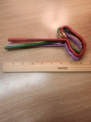 Lot Of 3 Promotional Pencils Foot Shaped American Podiatric Medical Association