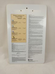 Lortab 7.5/500 Clipboard Advertising Rare Vintage Whitby Pharmaceuticals 1993