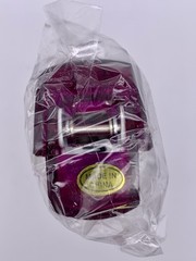 Vtg New in Box Xolair Purple Stapler Logo Both Sides, 6″ Upright Pharma Drug Rep