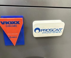 Drug Rep Pharmaceutical Advertising Lot Sticky Notes, Magnetic Clips & Stapler