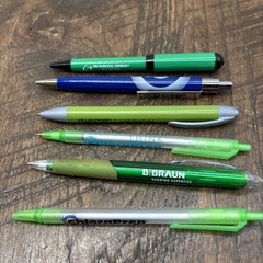 Lot 6 Pharmaceutical Drug Rep Pens Medical, Collectibles, Heavy Metal, Plastic